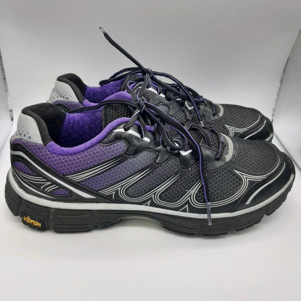 Abeo Raelon Aero Black & Purple Athletic Shoes 11